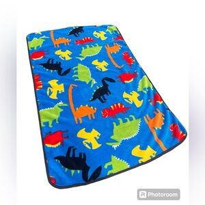 CARTER’S Dinosaur Fleece Baby Blanket 30in X 45in.
